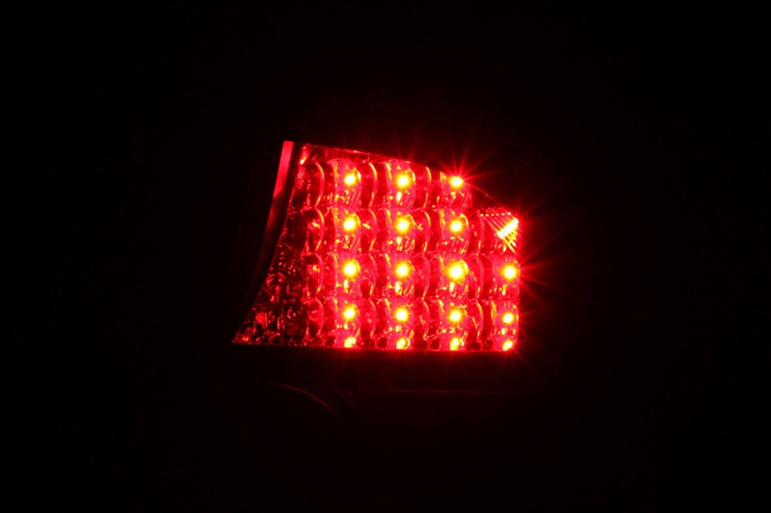 2004-2005 Honda Civic 2DR Anzo LED Tail Lights Black