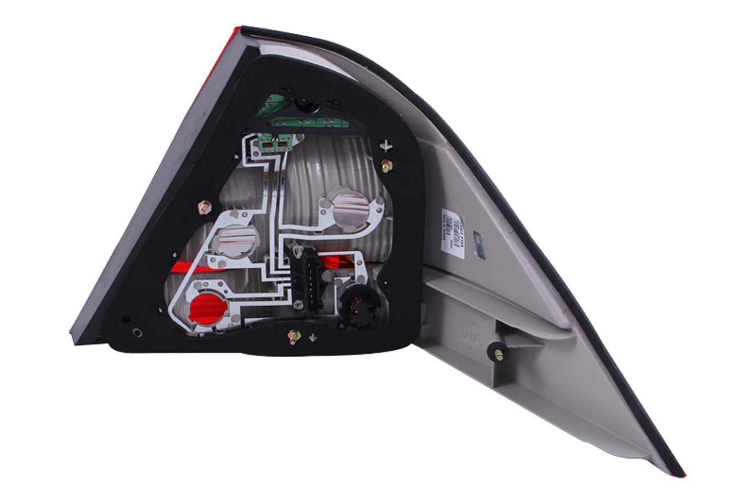 2000-2005 Mercedes Benz S-Class W220 Anzo LED Tail Lights Red/Clear