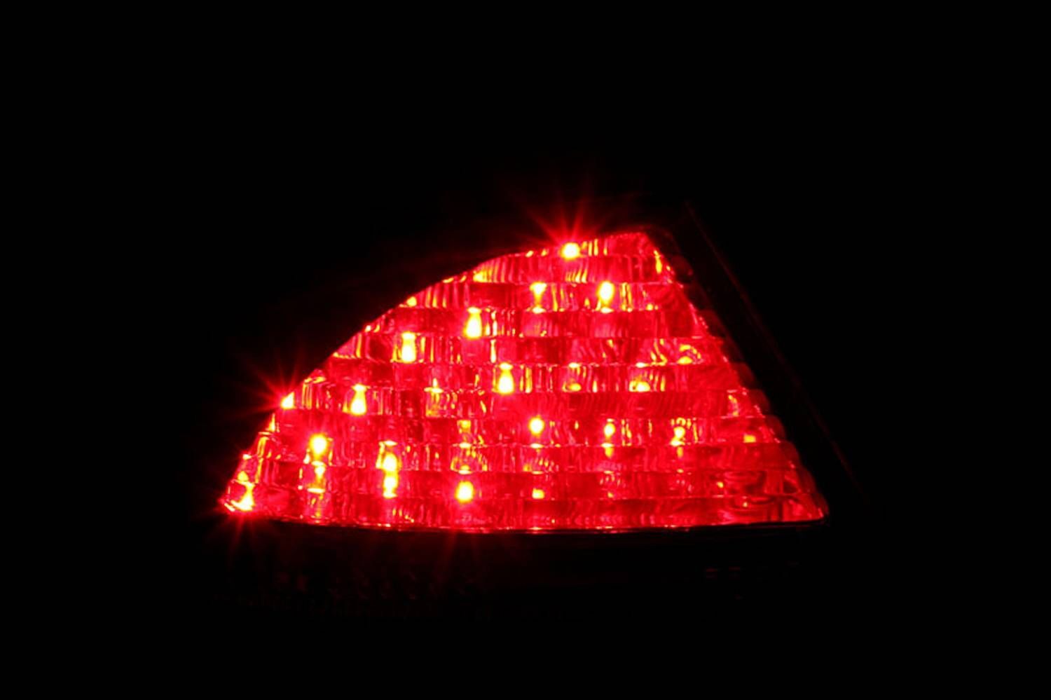 2000-2005 Mercedes Benz S-Class W220 Anzo LED Tail Lights Red/Light Smoke