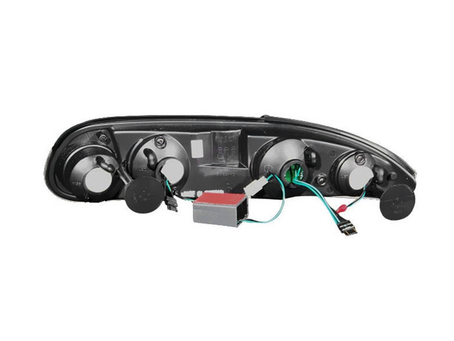 1993-2002 Chevrolet Camaro Anzo LED Tail Lights Black