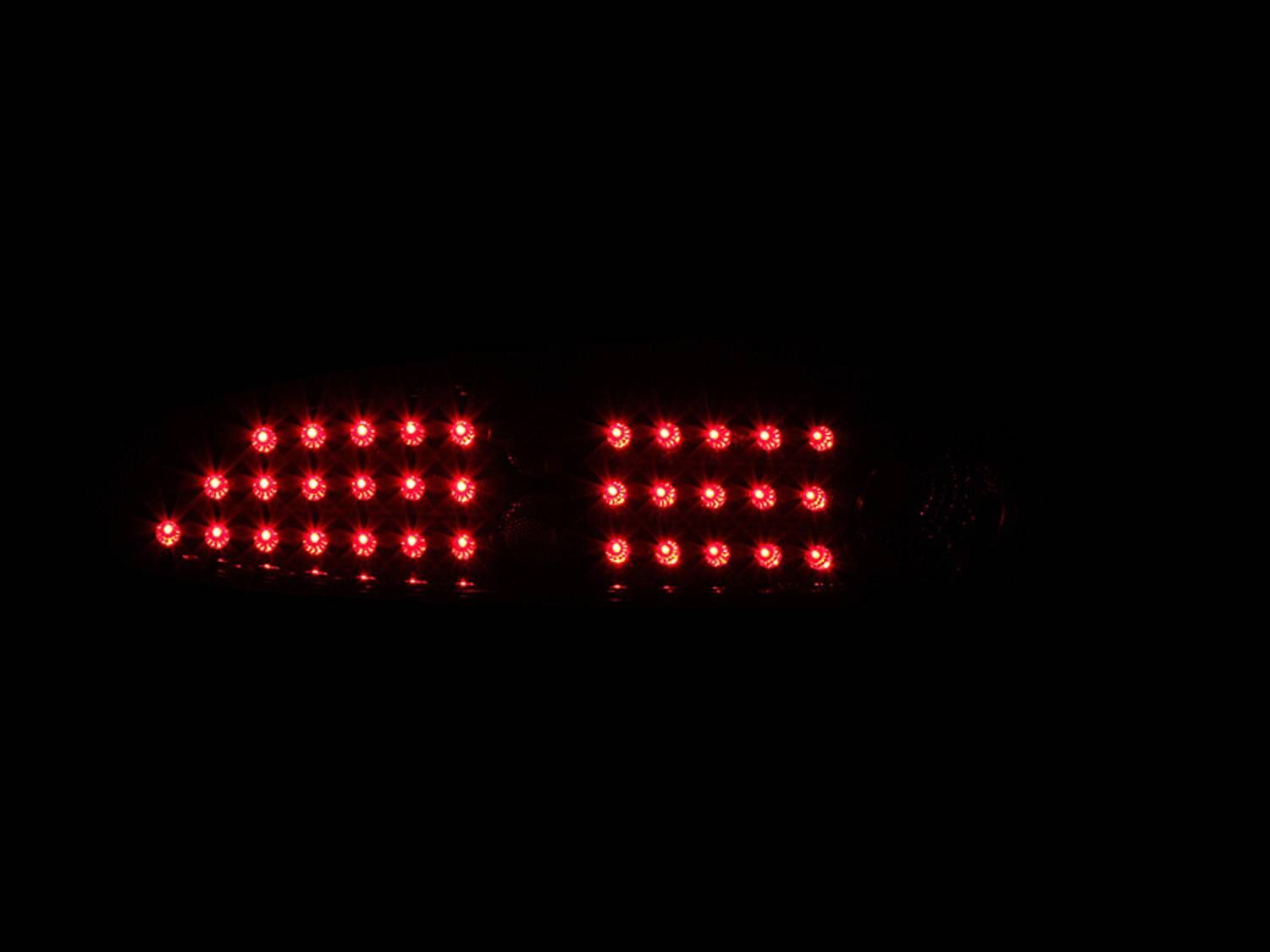 1993-2002 Chevrolet Camaro Anzo LED Tail Lights Black