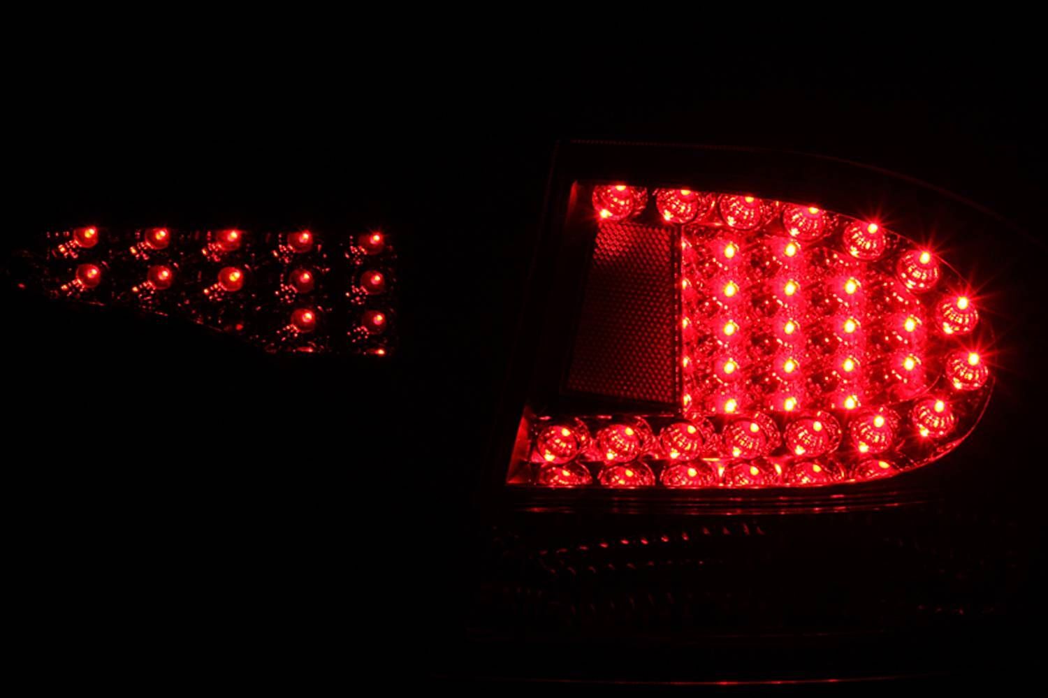 2006-2011 Honda Civic 4DR Anzo LED Tail Lights Black