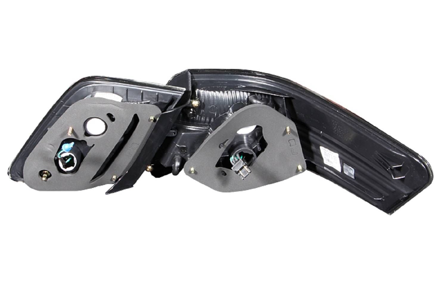 2007-2009 Toyota Camry Anzo LED Tail Lights Black