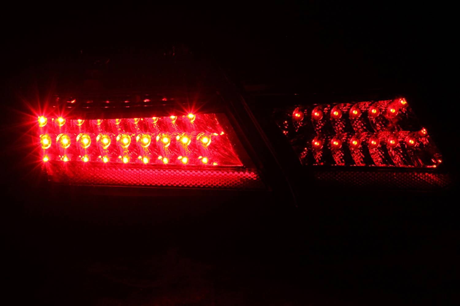 2007-2009 Toyota Camry Anzo LED Tail Lights Black
