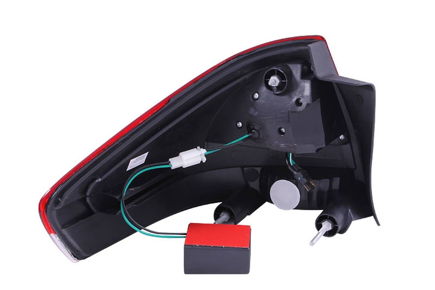 2008-2011 Ford Focus Anzo LED Tail Lights Red/Clear
