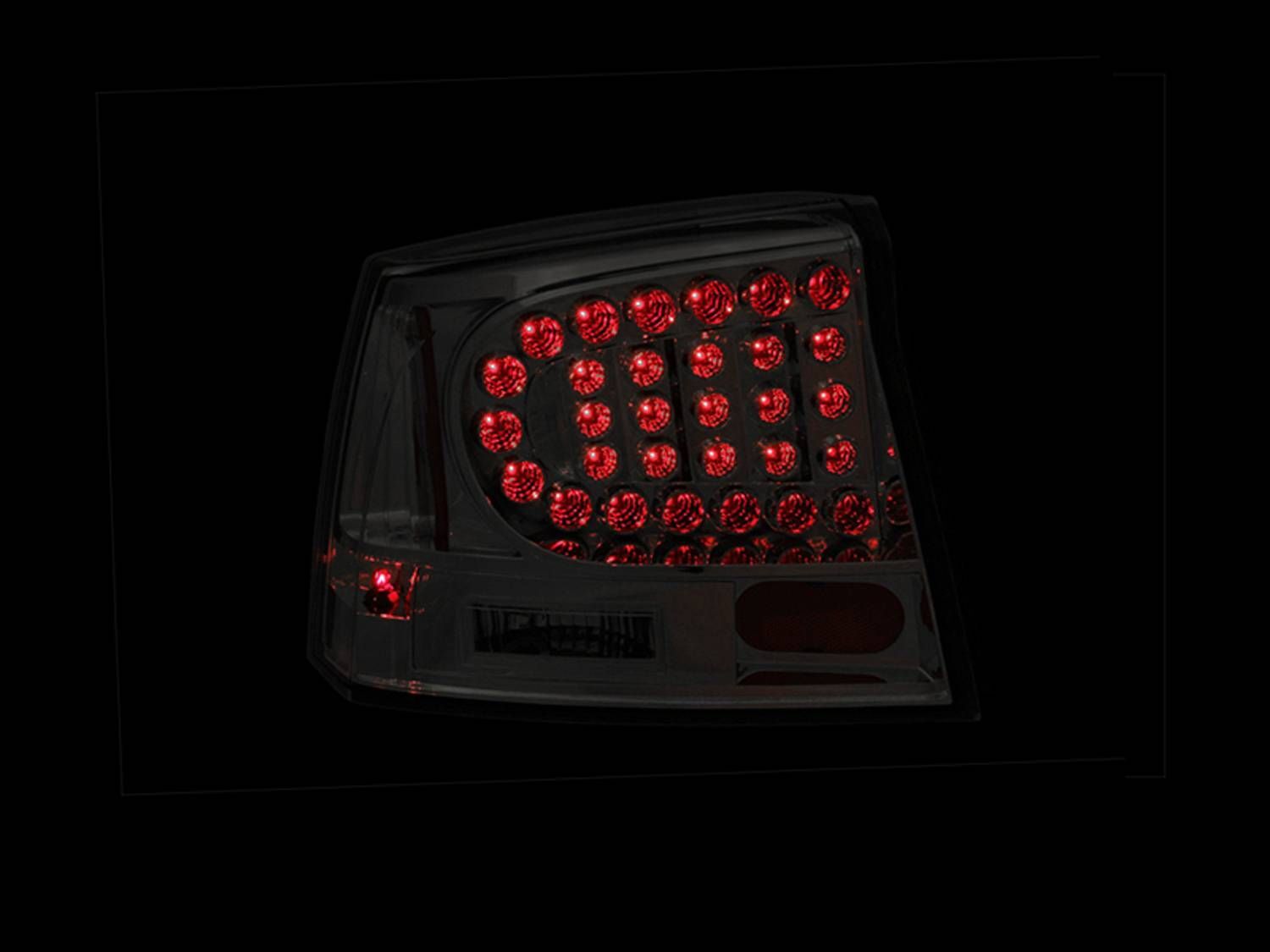 2006-2008 Dodge Charger Anzo LED Tail Lights Dark Smoke
