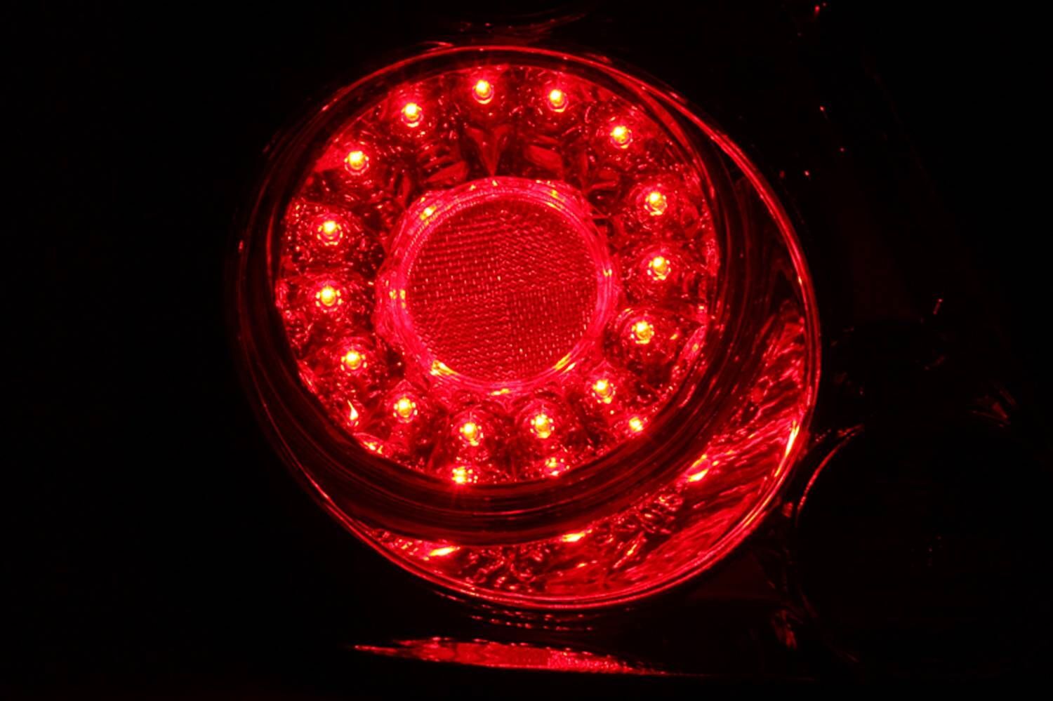 2002-2006 Nissan Altima Anzo LED Tail Lights Smoke