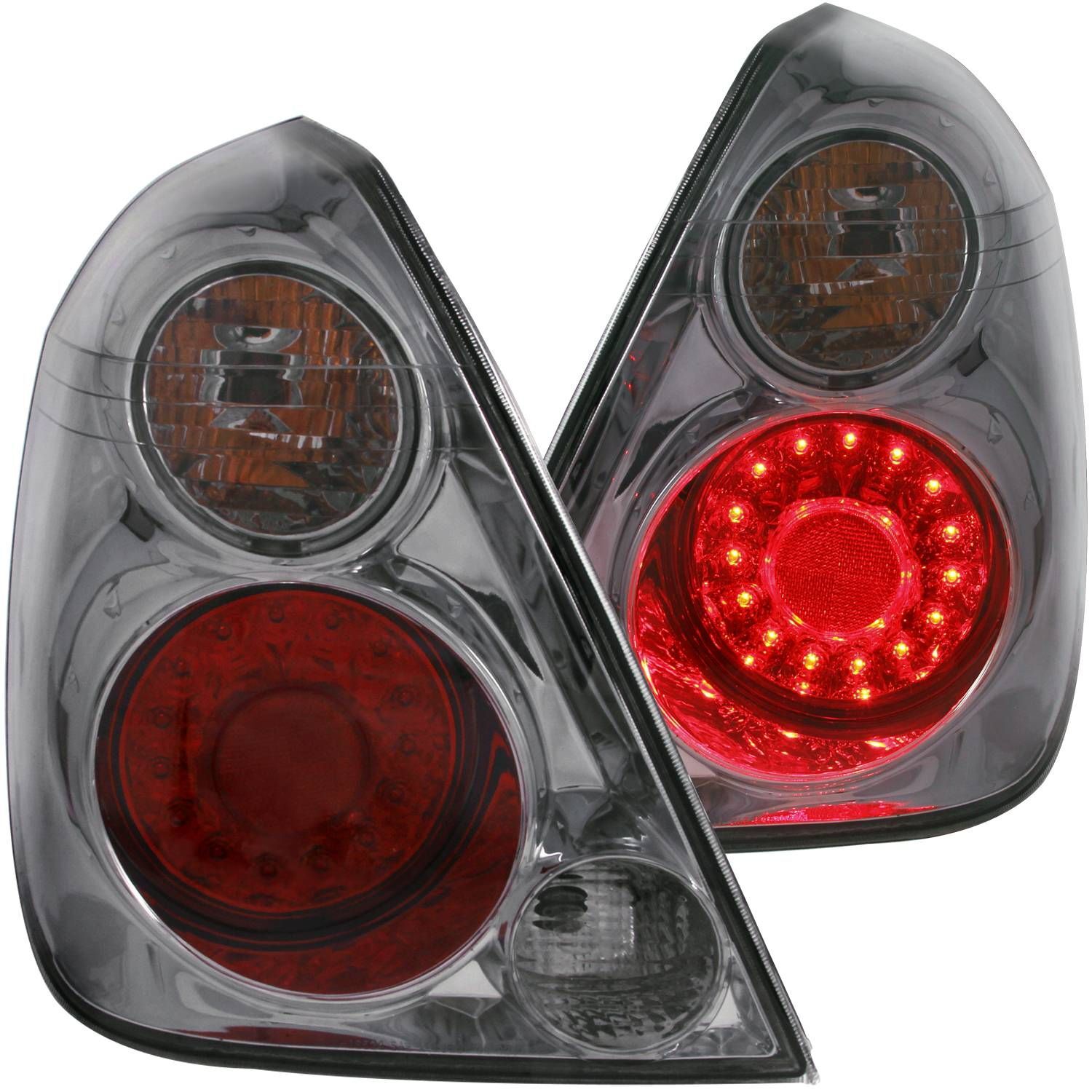 2002-2006 Nissan Altima Anzo LED Tail Lights Smoke - 321255