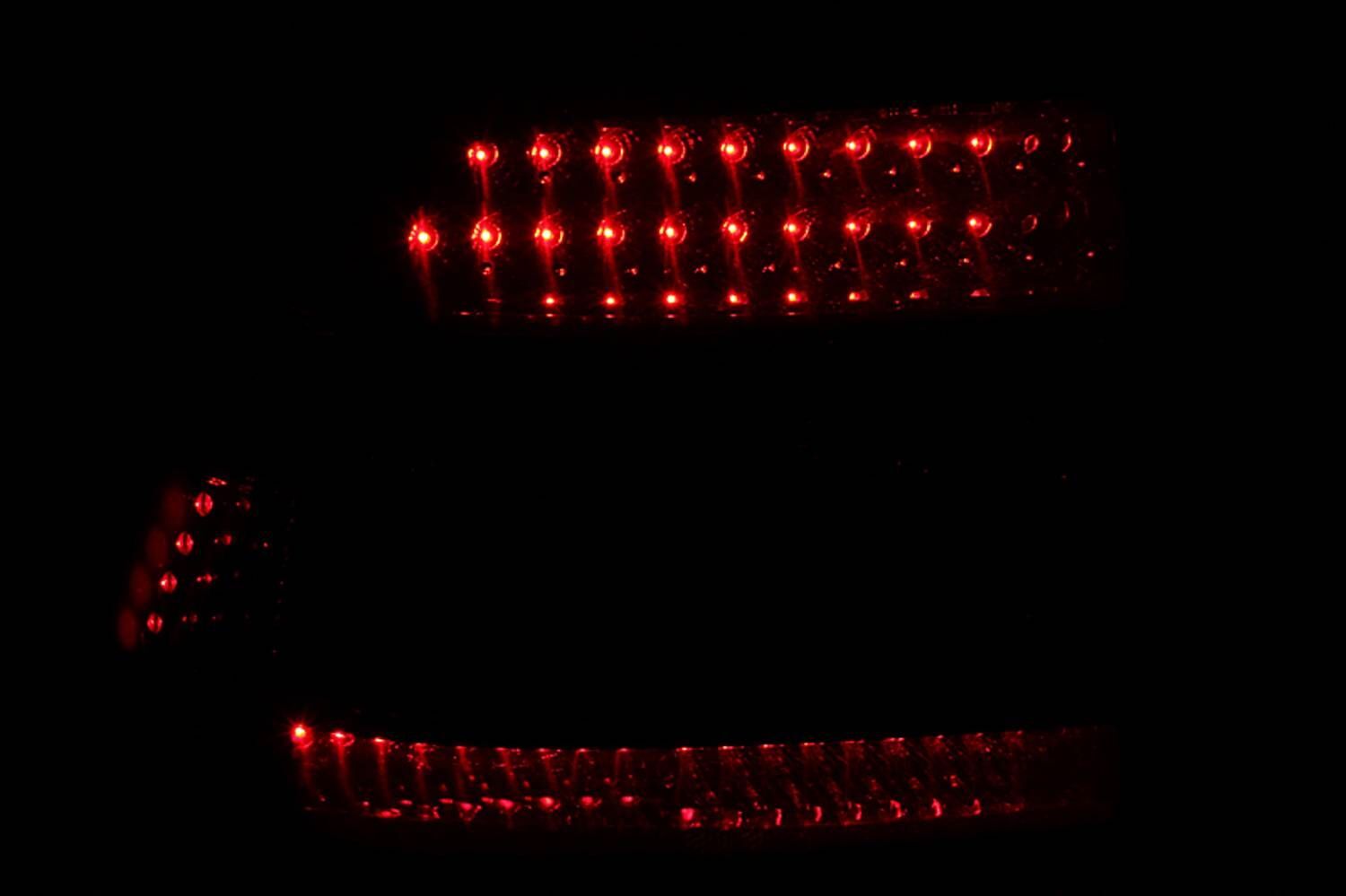 2003-2006 Porsche Cayenne Anzo LED Tail Lights Smoke