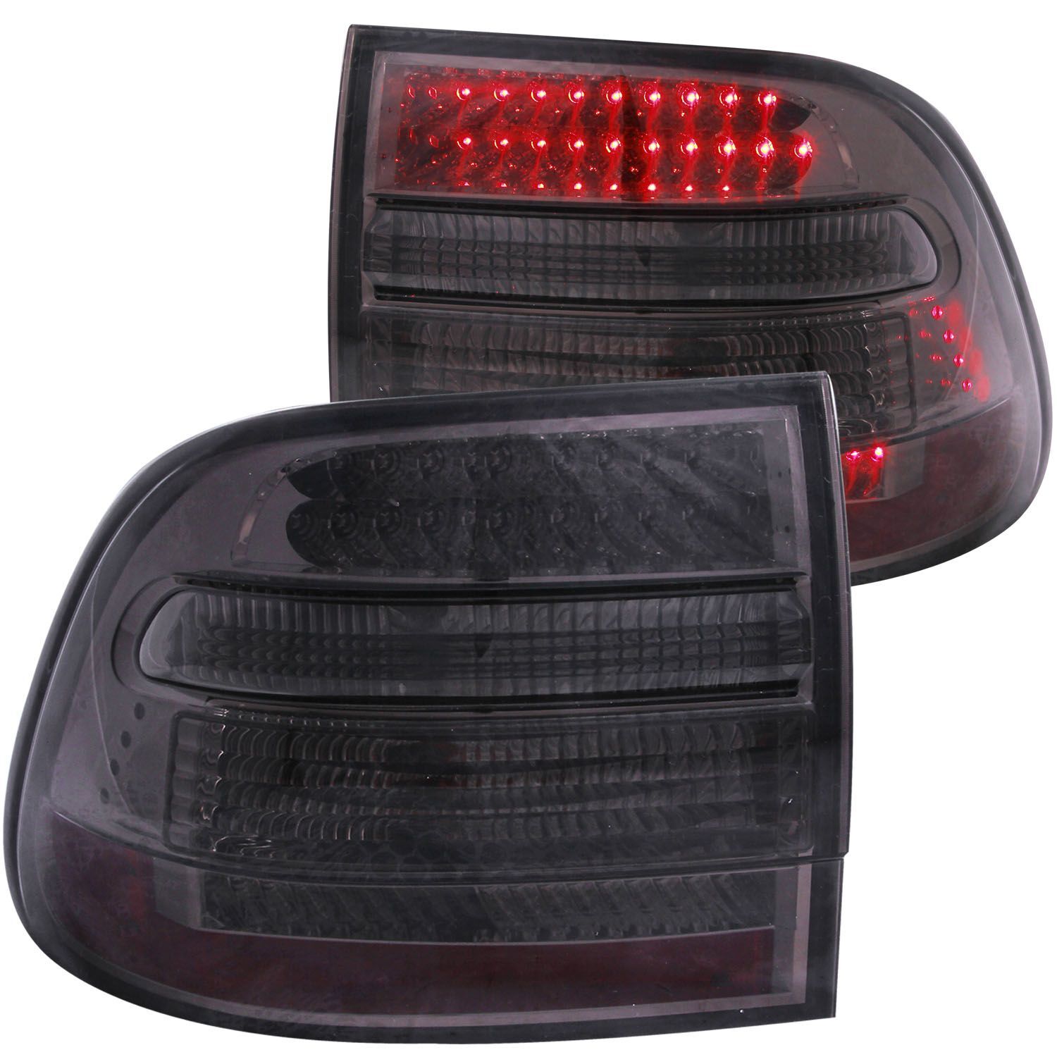 2003-2006 Porsche Cayenne Anzo LED Tail Lights Smoke - 321262