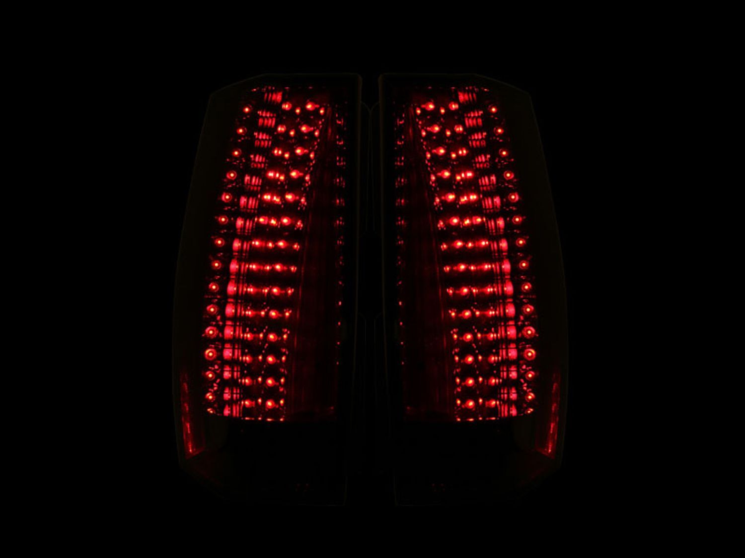 2007-2014 Cadillac Escalade Anzo LED Tail Lights Chrome