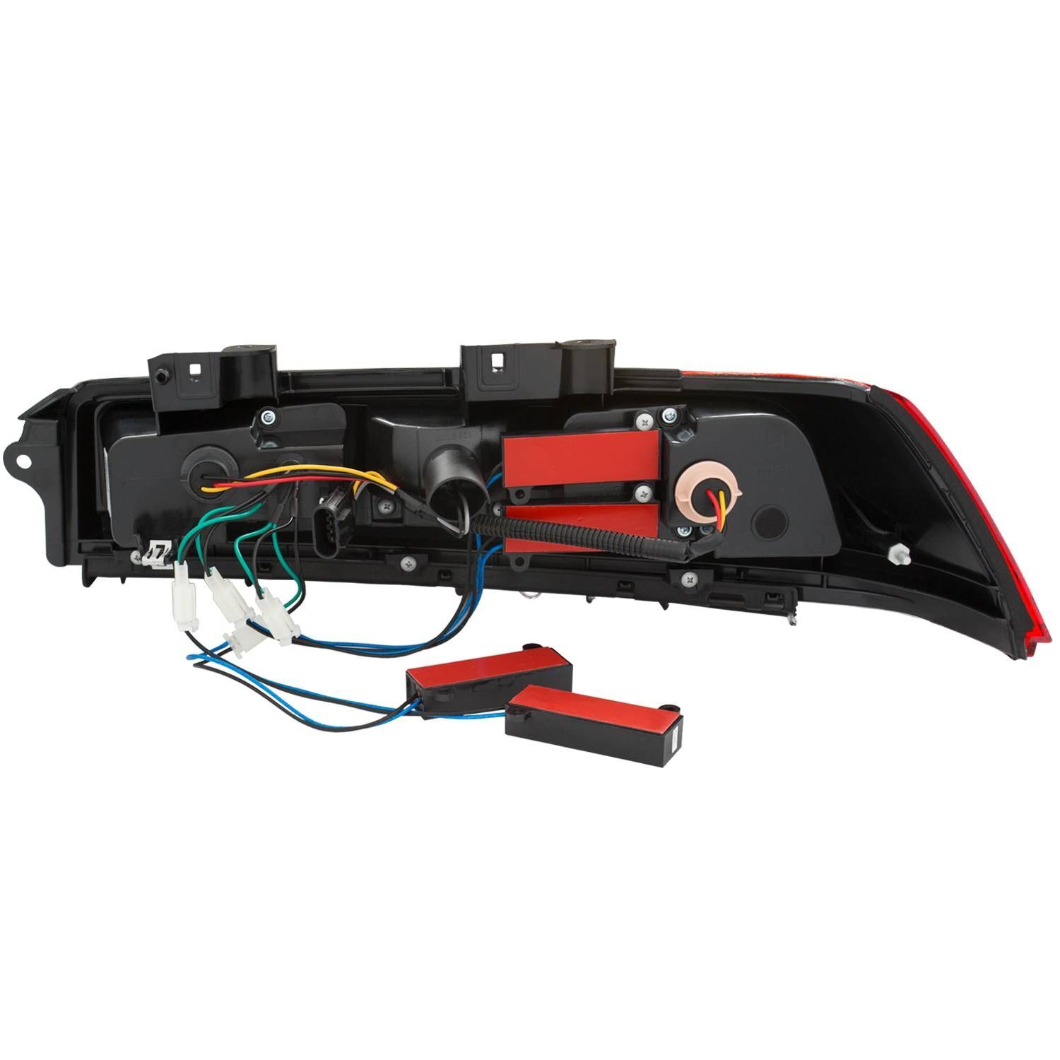 2014-2015 Chevrolet Camaro Anzo LED Tail Lights Smoke