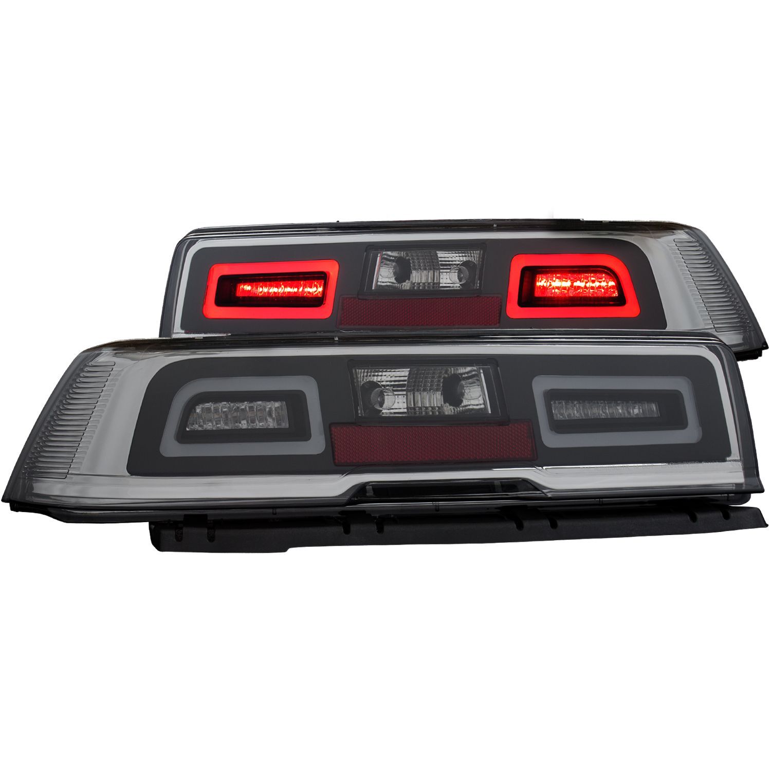 2014-2015 Chevrolet Camaro Anzo LED Tail Lights Smoke - 321321