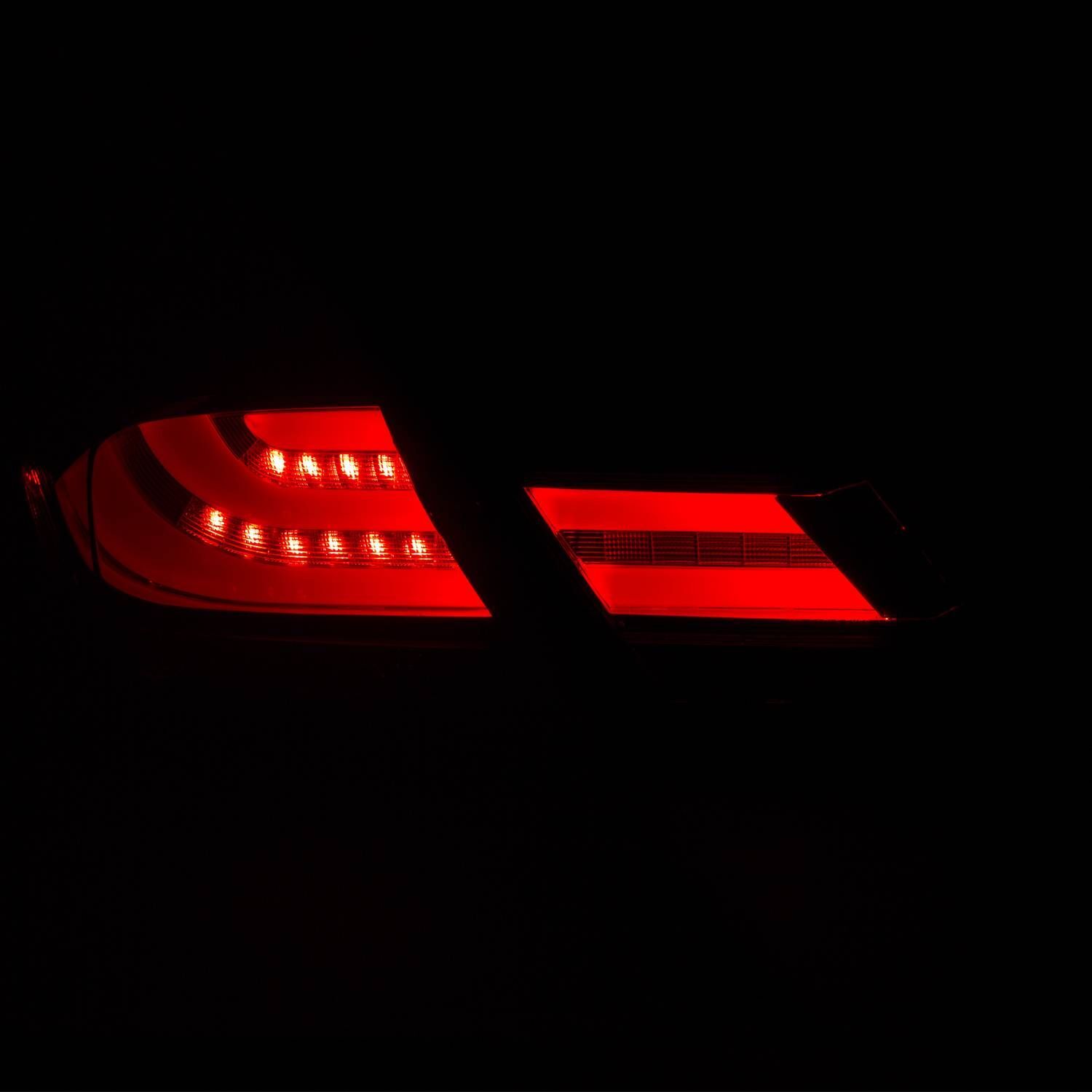 2013-2015 Honda Civic 4DR Anzo LED Tail Lights Black