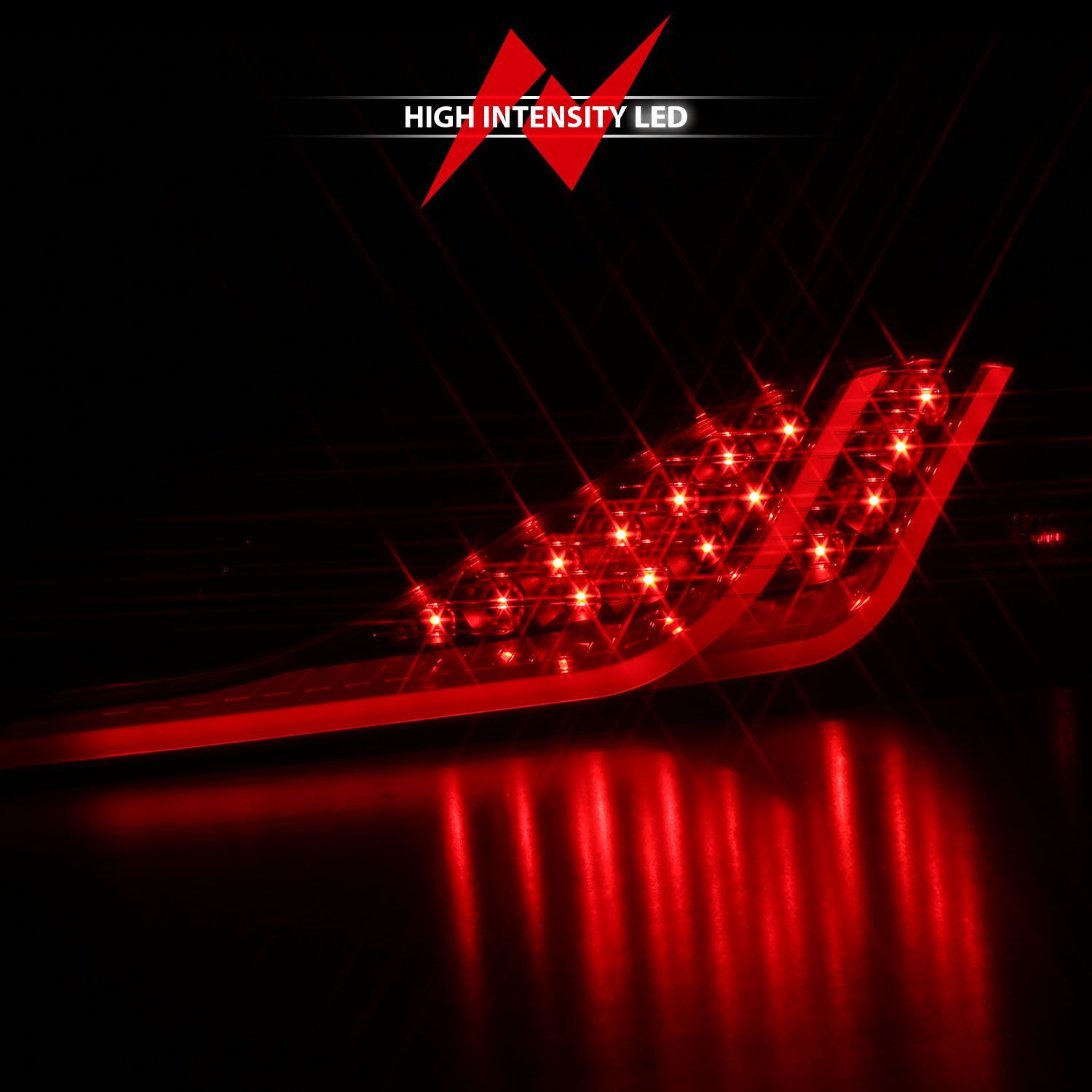 2010-2016 Hyundai Genesis 2DR Anzo LED Tail Lights Smoke
