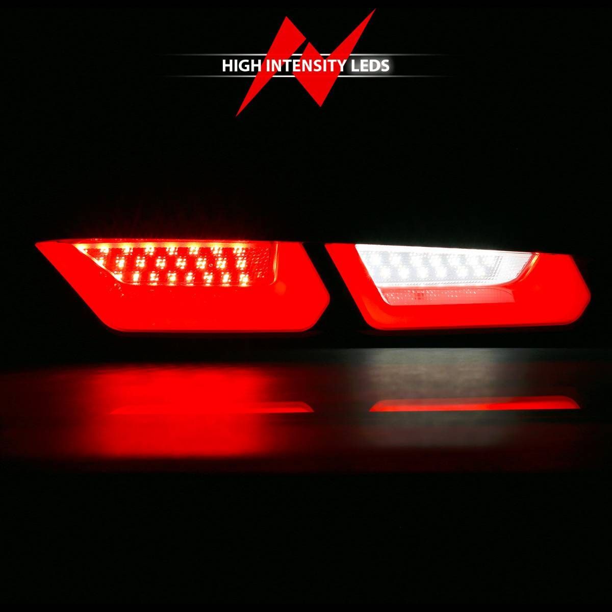 2016-2018 Chevrolet Camaro Anzo LED Tail Lights Red/Clear