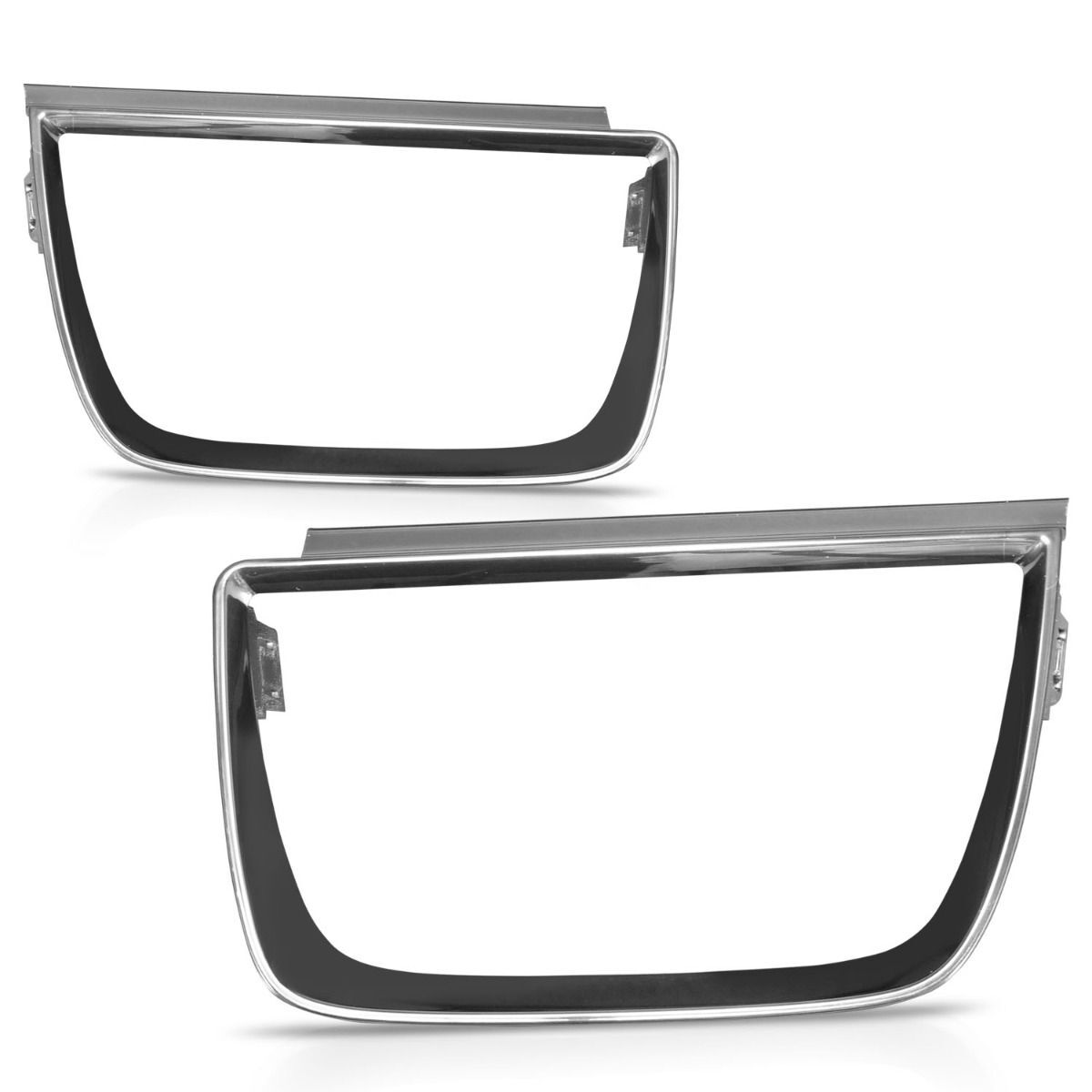 2010-2013 Chevrolet Camaro Anzo Taillight Bezels - 4PC Gloss Black