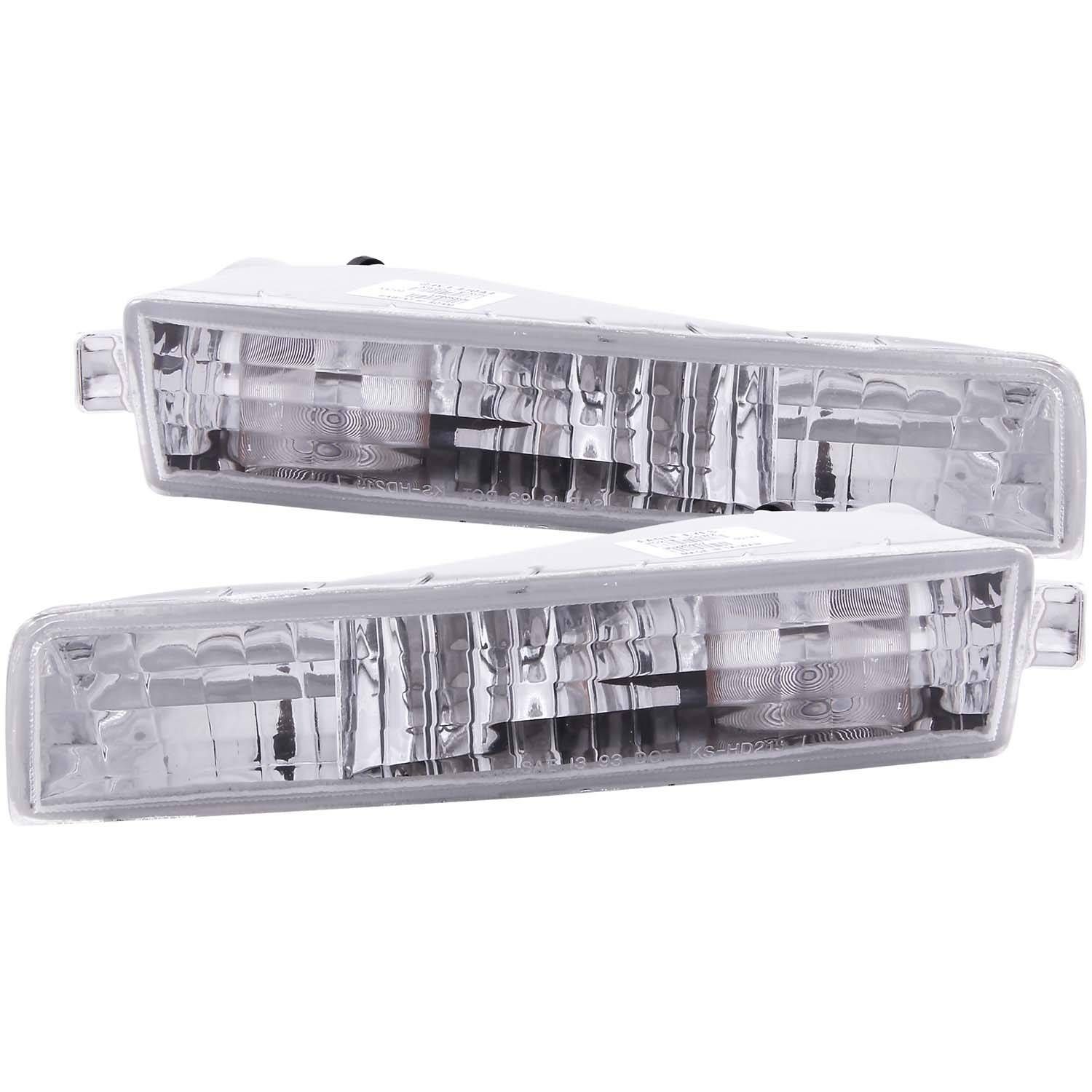 1997-2001 Honda Prelude Anzo Euro Parking Lights Chrome - 511012