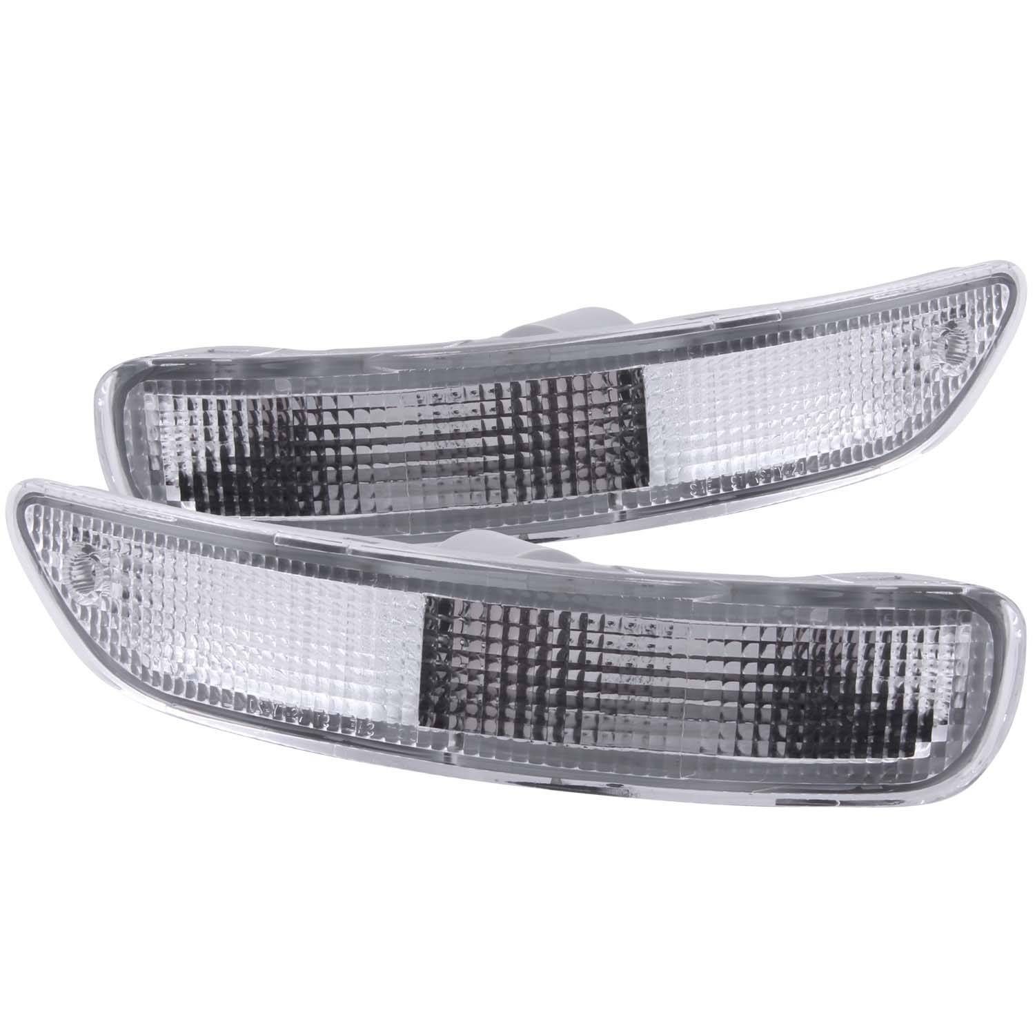 1993-1997 Toyota Corolla Anzo Euro Parking Lights Chrome - 511017