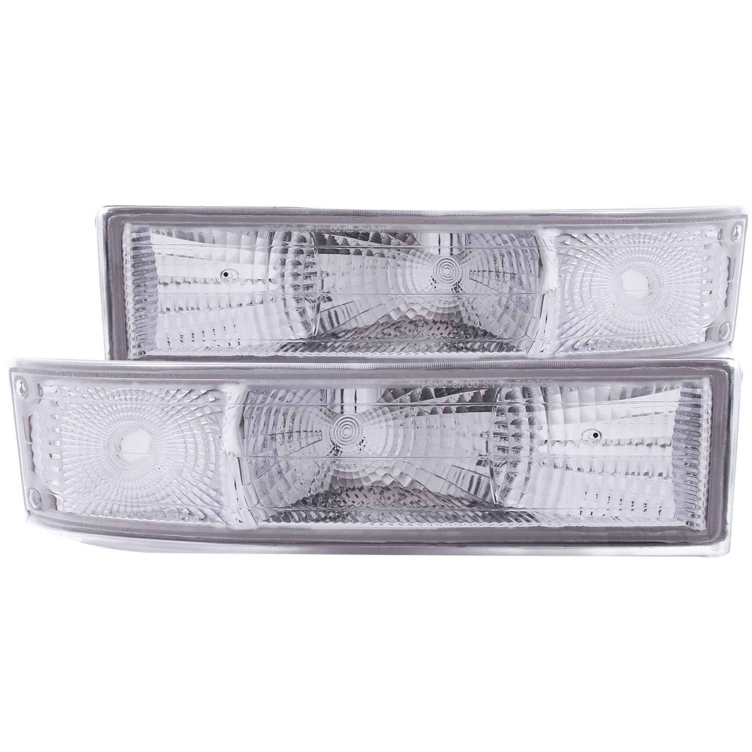 1995-2005 Chevrolet Astro Anzo Euro Parking Lights Chrome - 511027