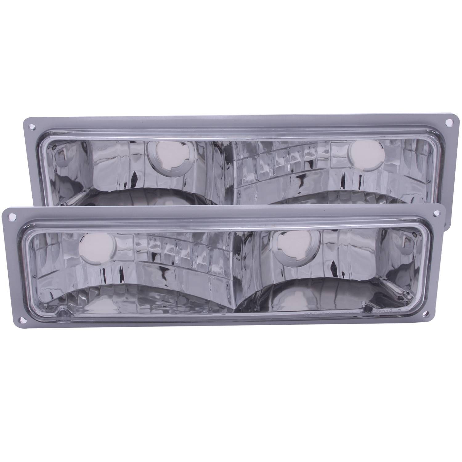 1988-2000 GMC Blazer Full Size/C1500/C2500/C3500/Suburban/Tahoe Anzo Euro Parking Lights Chrome - 511032