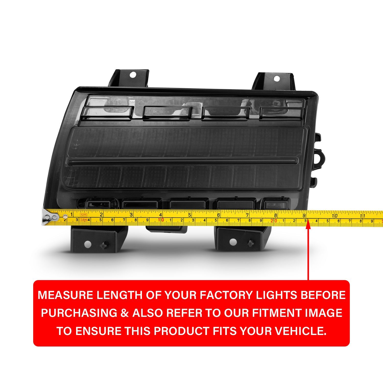 2018-2023 Jeep Gladiator/Wrangler JL Anzo LED Side Markers Chrome Housing Smoke Lens W/ Sequential Signal