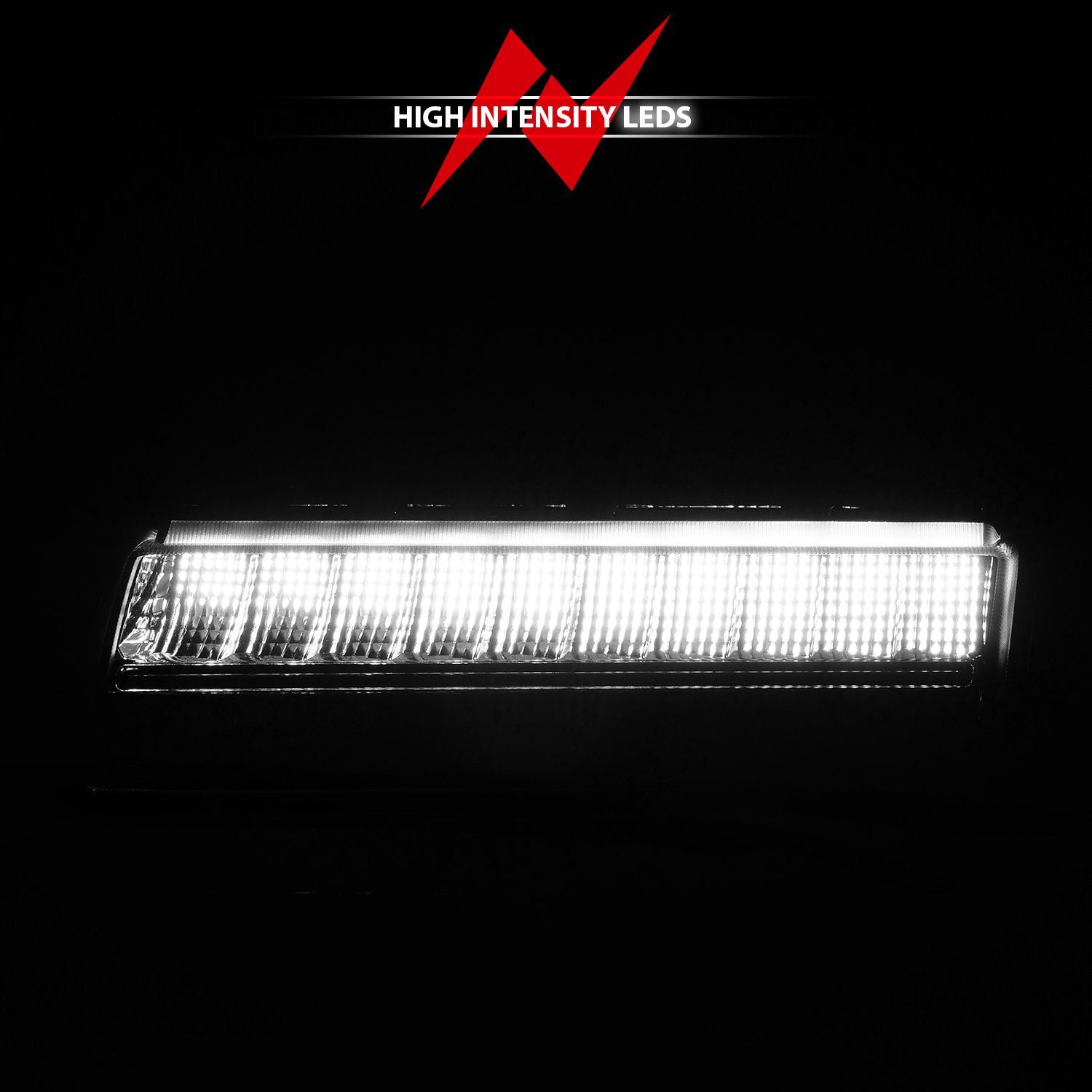 2018-2023 Jeep Gladiator/Wrangler JL Anzo LED Side Markers Chrome Housing Smoke Lens W/ Sequential Signal