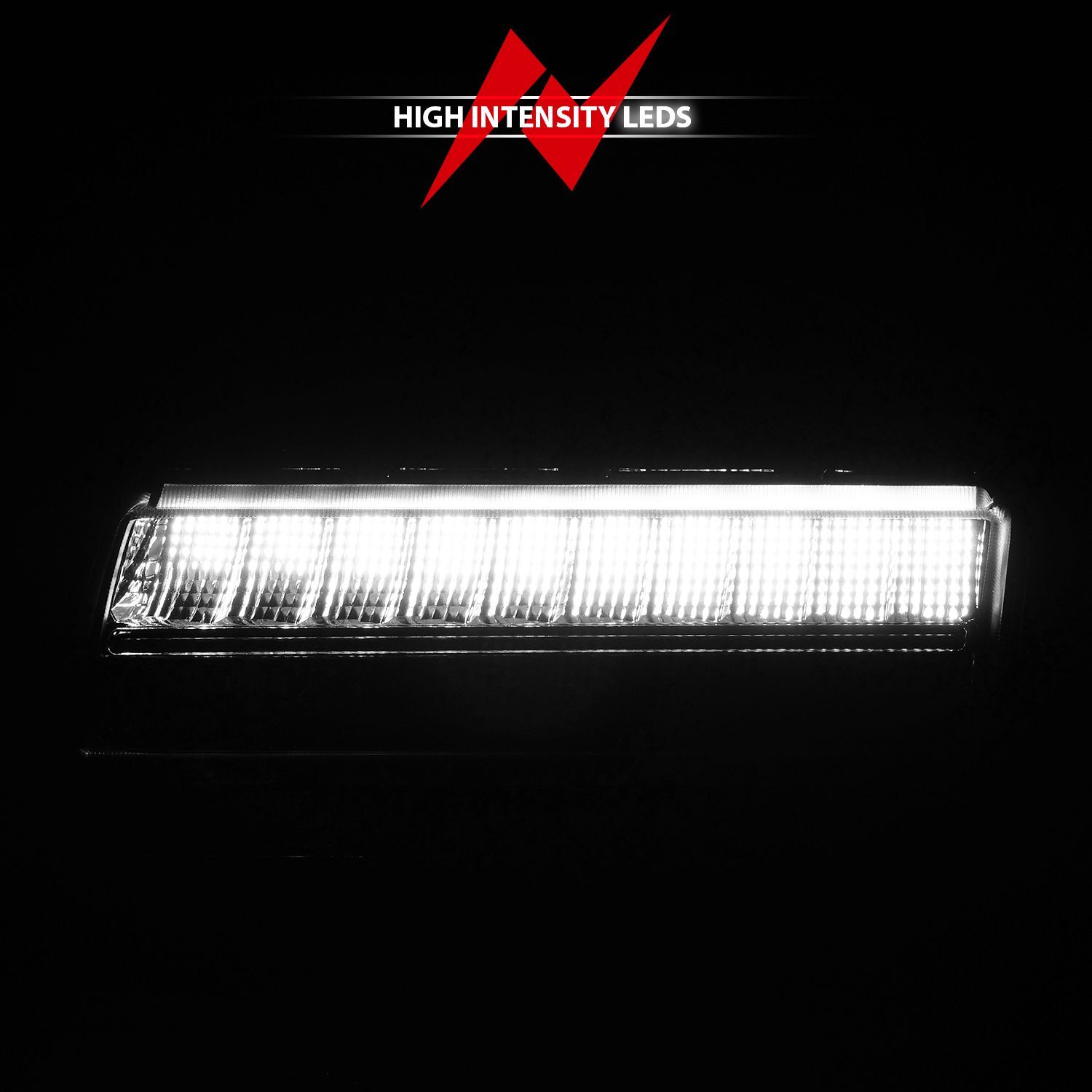 2018-2023 Jeep Gladiator/Wrangler Mojave/Overland/Rubicon JL Anzo LED Side Markers Chrome Housing Smoke Lens W/ Sequential Signal
