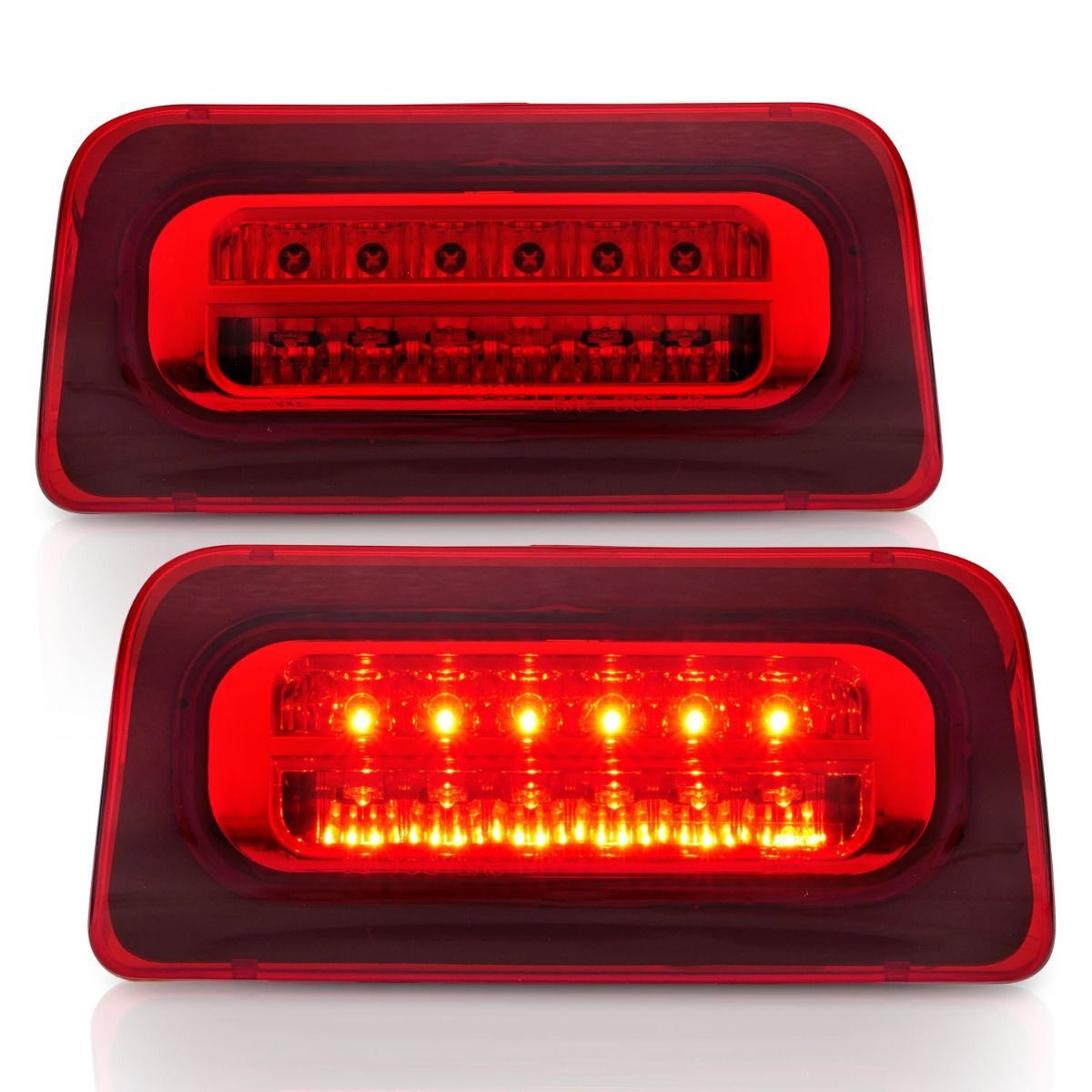 1994-2004 GMC S-10 Single Cab Anzo LED 3rd Brake Light Red/Clear