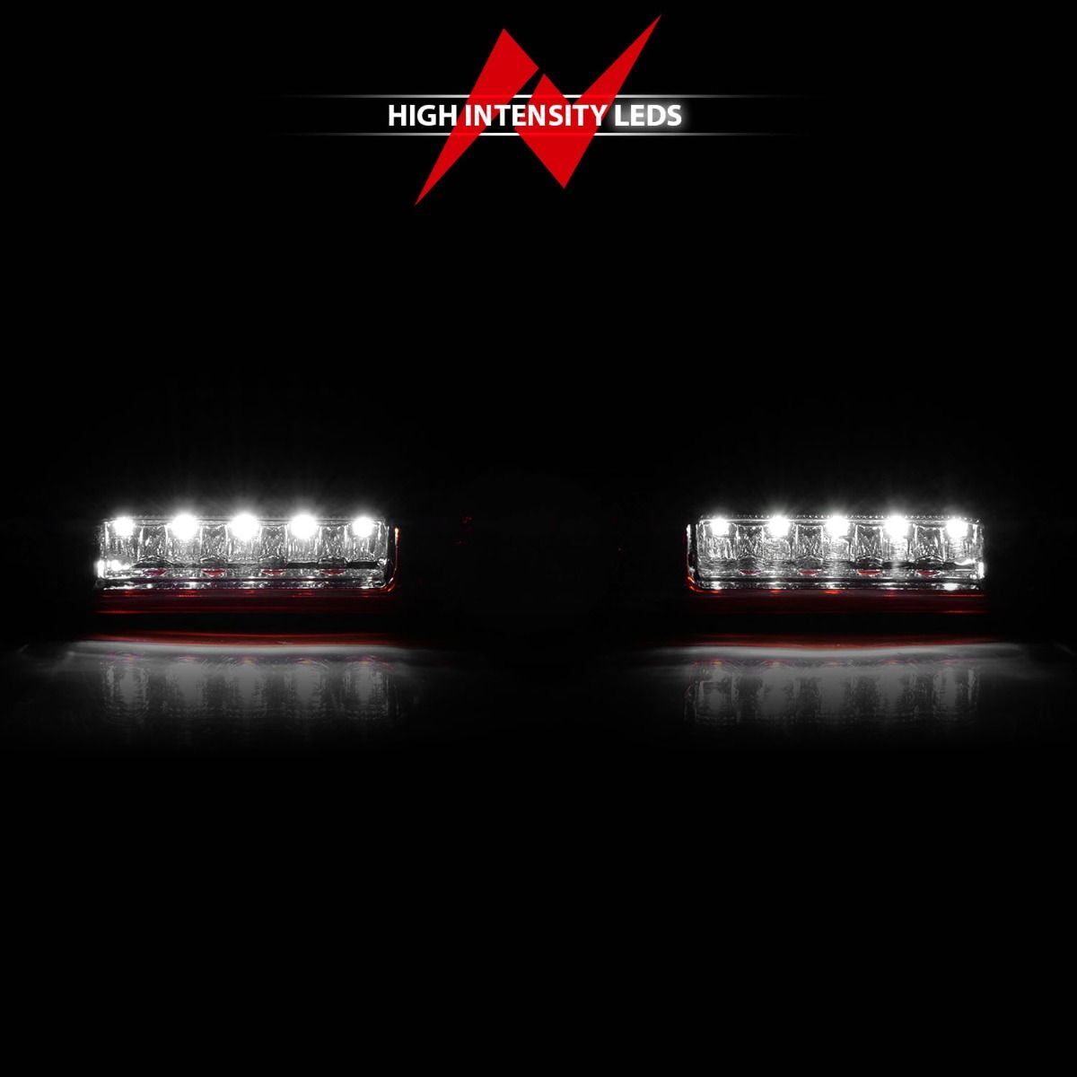 1999-2006 GMC Silverado Anzo LED 3rd Brake Light Red