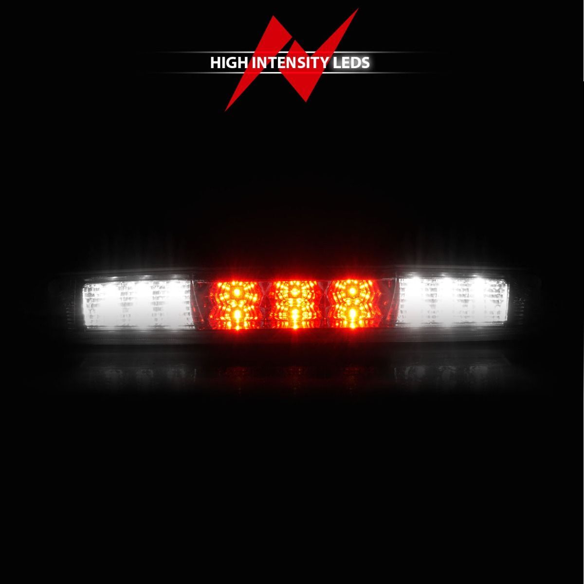 2007-2014 GMC Silverado 1500/2500 HD/3500 HD Anzo LED 3rd Brake Light Chrome B - Series