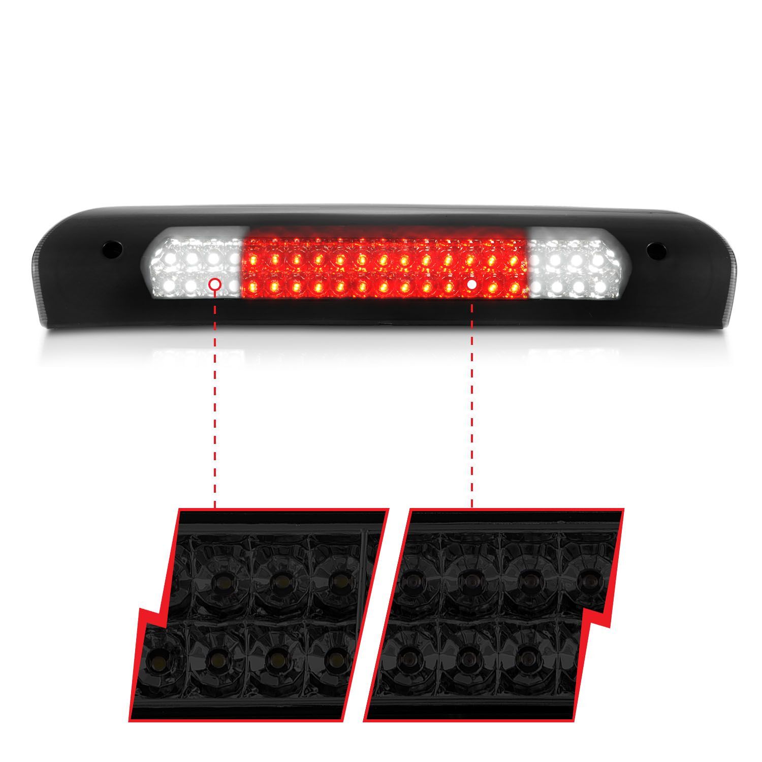 2002-2008 Dodge Ram 1500/2500/3500 Anzo LED 3rd Brake Light Smoke B - Series
