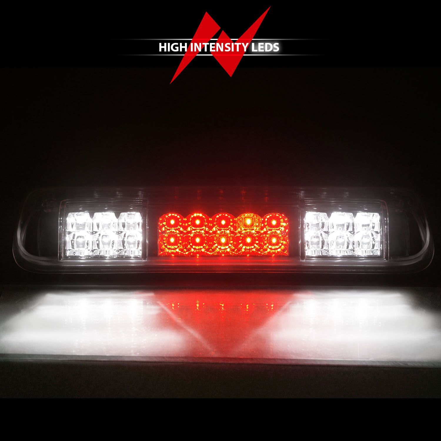 2004-2008 Ford F-150 Anzo LED 3rd Brake Light Chrome B - Series
