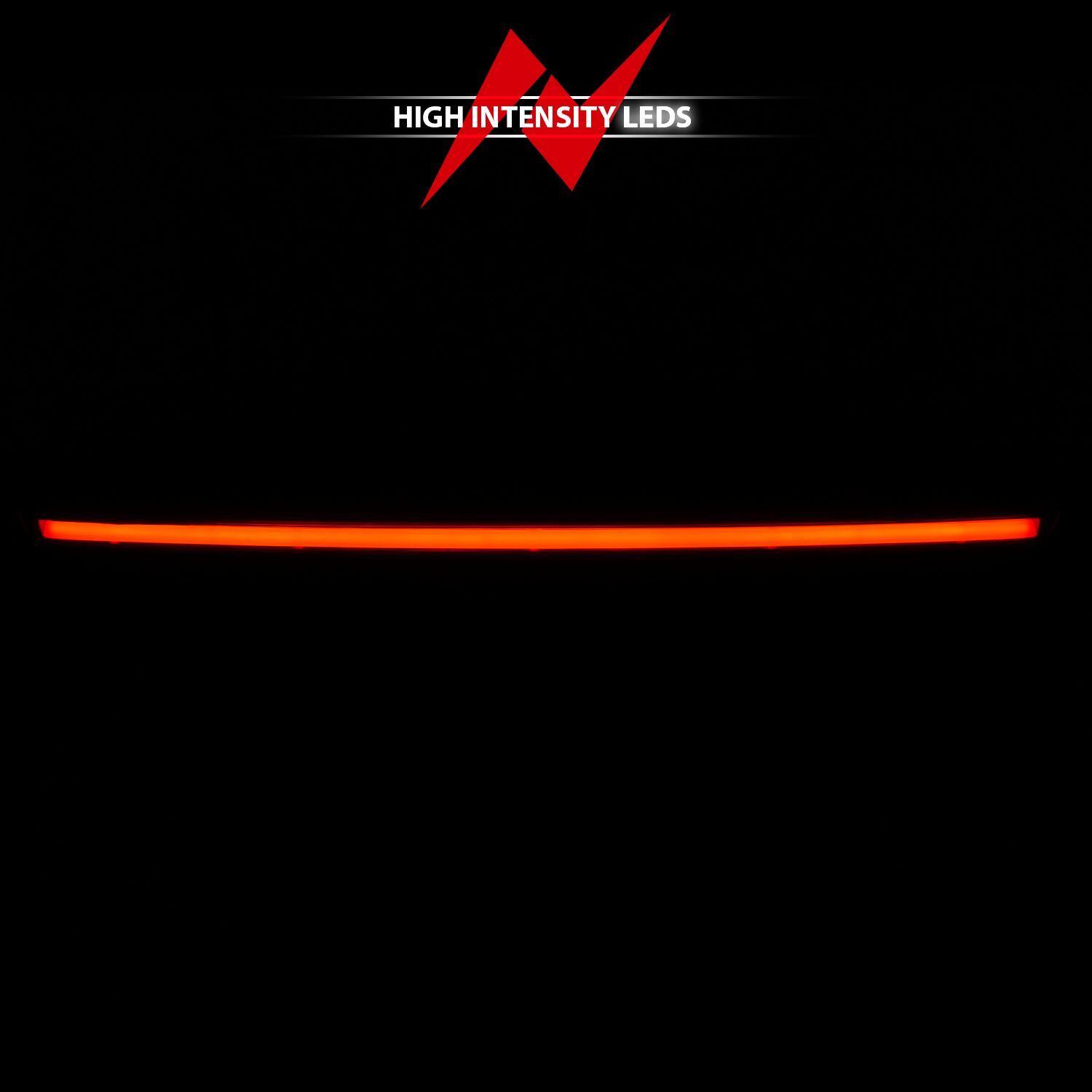 2007-2014 GMC Suburban 1500/Suburban 2500/Tahoe Anzo LED 3rd Brake Light Black Housing Smoke Lens W/ Spoiler