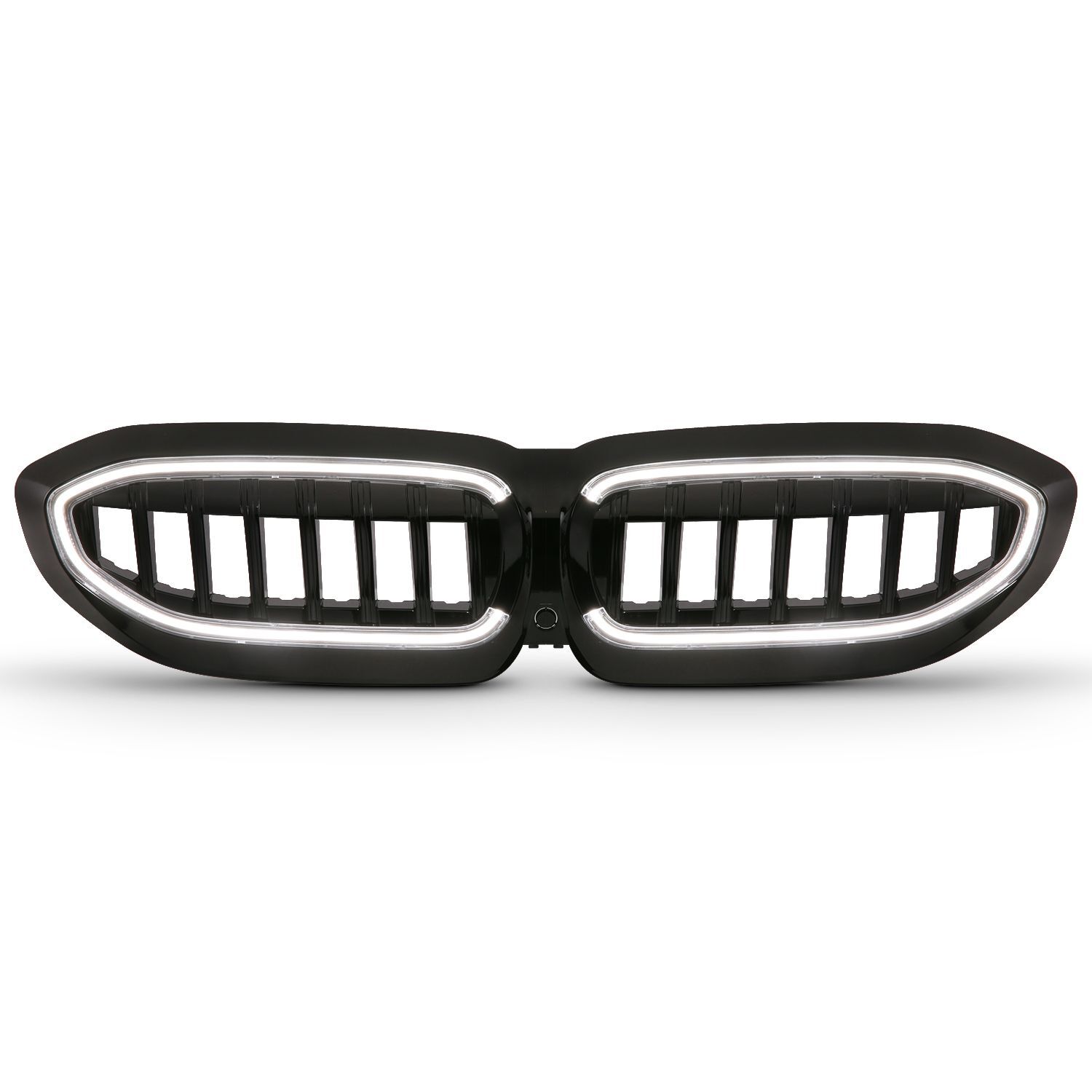2019-2022 BMW 3-Series Anzo Black Housing Full LED Front Grille With Initiation And Running Light - 901027