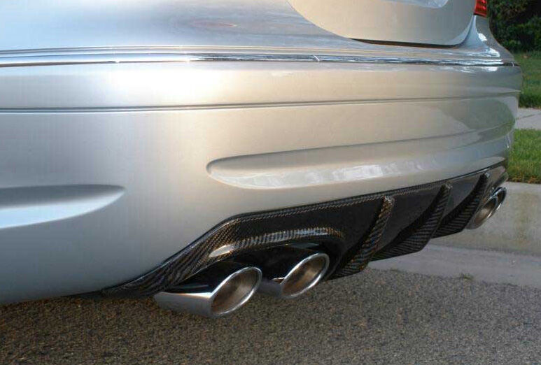 03-09 Mercedes W209 2dr DTM Carbon Fiber Rear Diffuser by ViS