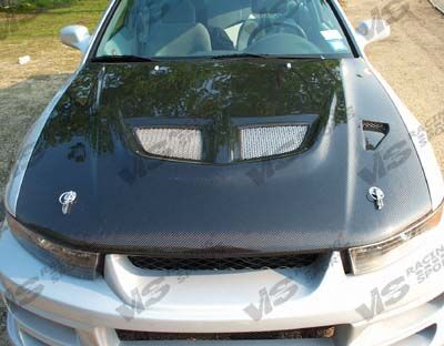 1999-2003 Mitsubishi Galant EVO Carbon Fiber Hood by ViS Racing