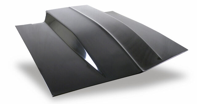 1967-1969 Chevy Camaro 4 inch Cowl Fiberglass Lift-Off Hood - 10104