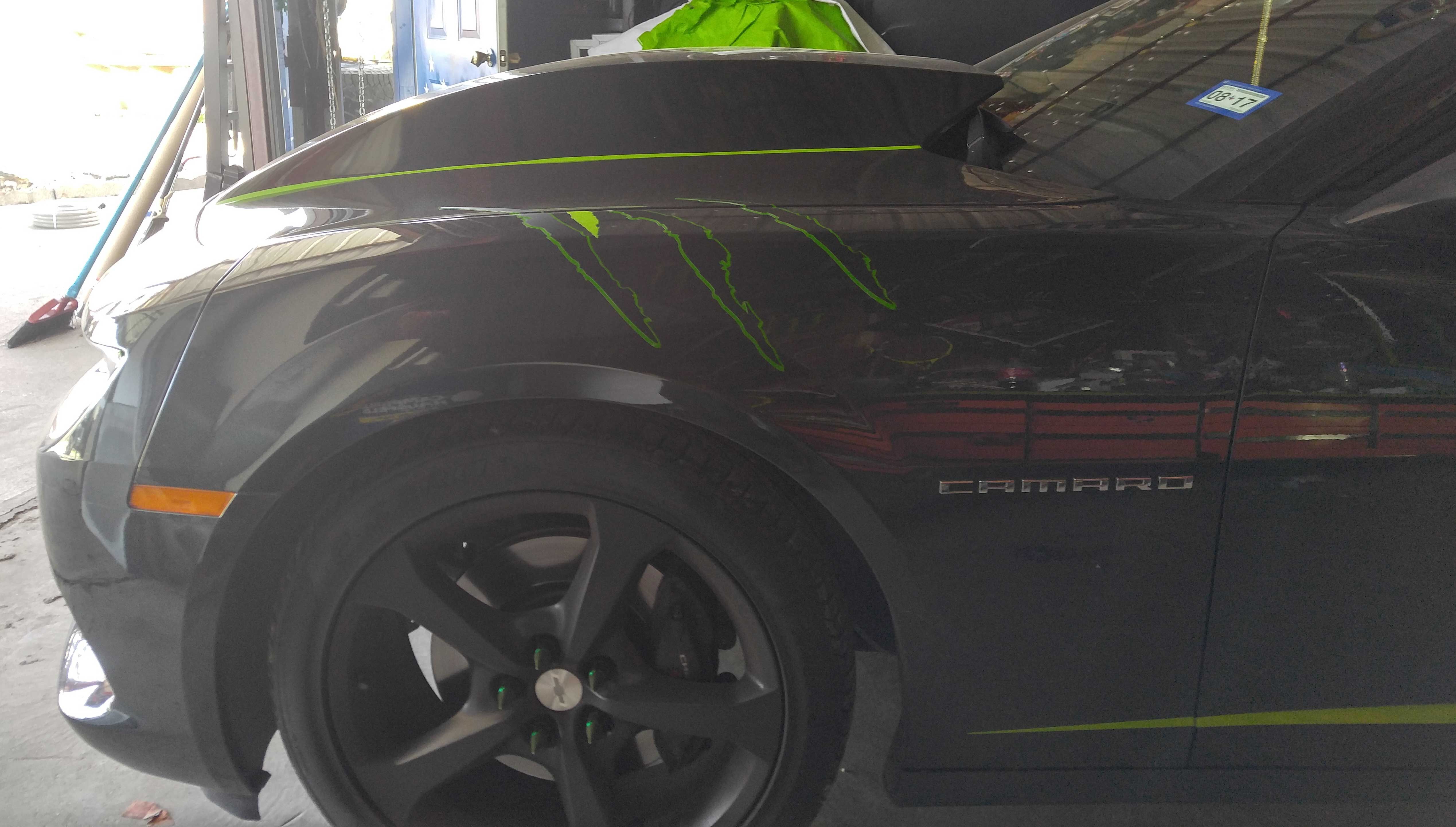 2010-2015 Chevy Camaro 5" Cowl Fiberglass Hood