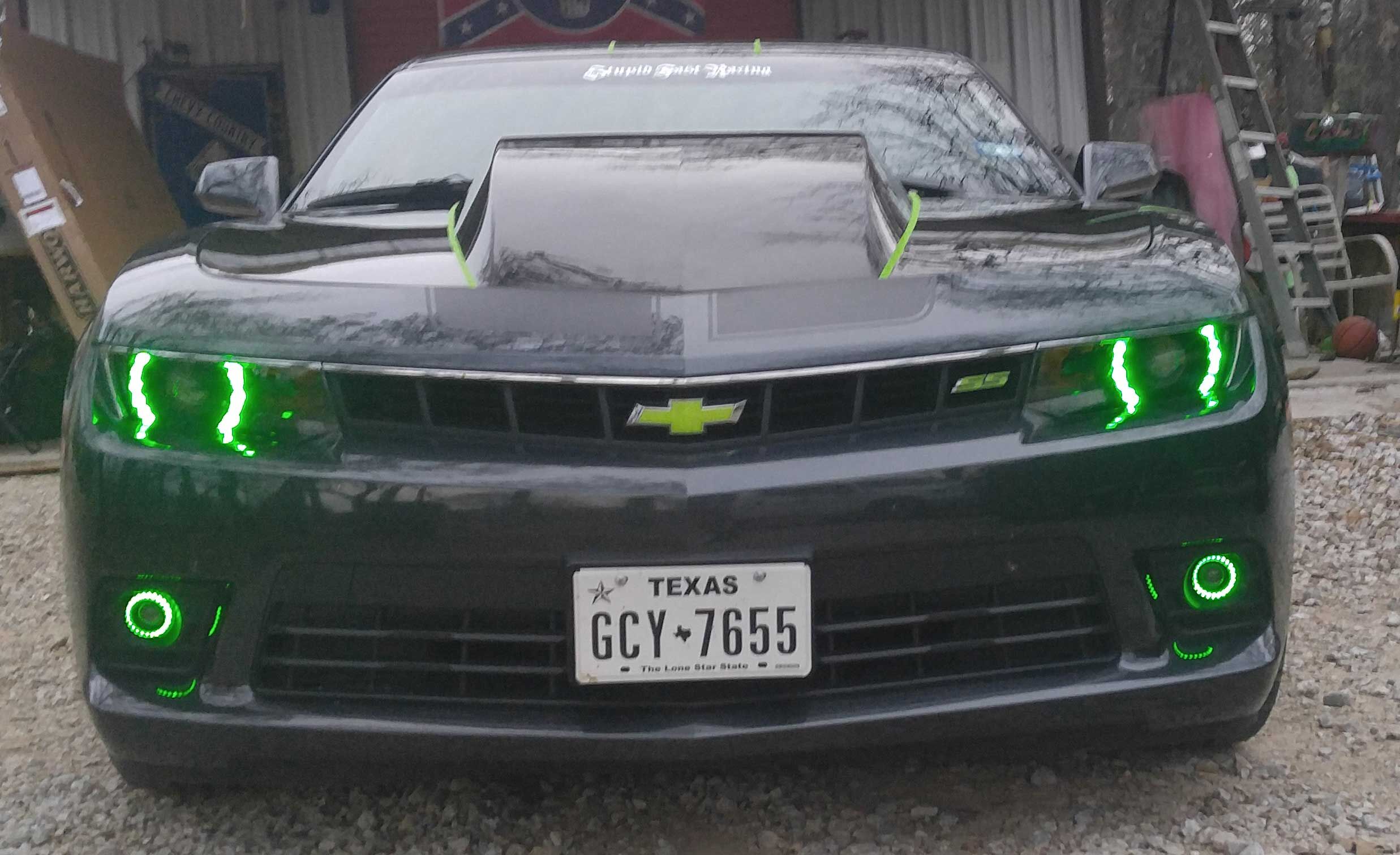 2010-2015 Chevy Camaro 5" Cowl Fiberglass Hood