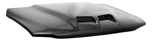 2000-2006 GMC Yukon & XL Ram Air Fiberglass Hood - B-49102