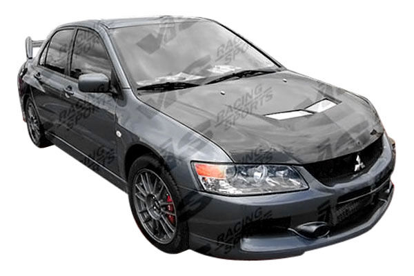 2003-2005 Mitsubishi EVO 8 VIII Invader 2 Carbon Fiber Hood by ViS Racing - 03MT
