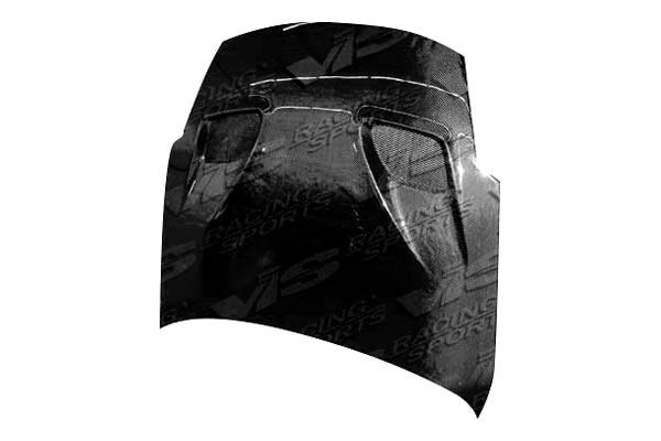 2003-2006 Nissan 350z Terminator 2 Carbon Fiber Hood by ViS Racing - 03NS3502DTM