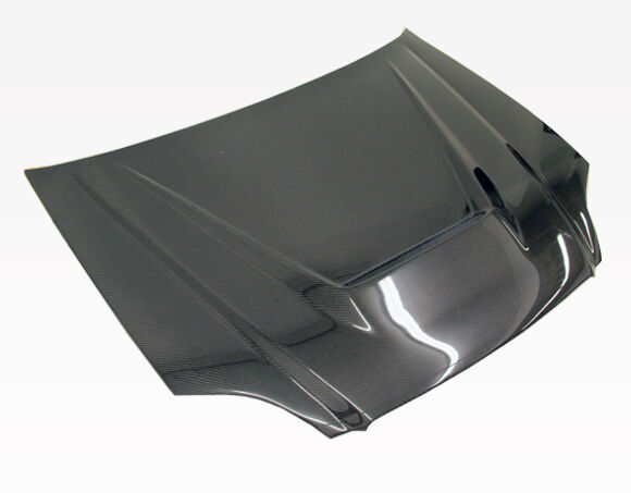 1999-2000 Honda Civic 2DR/4DR Invader Carbon Fiber Hood by ViS Racing - 99HDCVC2