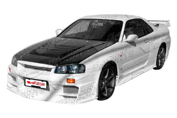 1999-2001 Nissan SKYLINE R34 GTS 2DR OEM Carbon Fiber Hood by ViS Racing - 99NSR