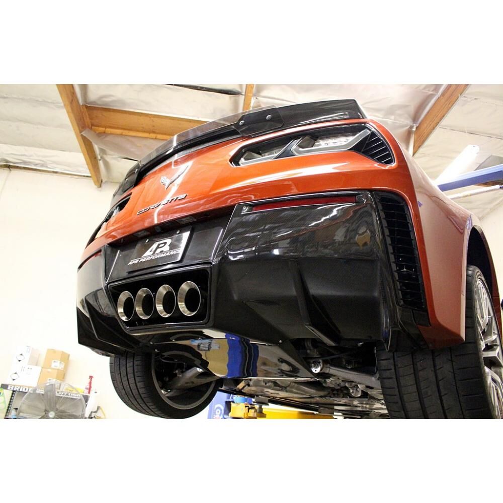 2014-2019 Chevy Corvette C7 Stingray & Z06 APR Carbon Fiber Rear Diffuser
