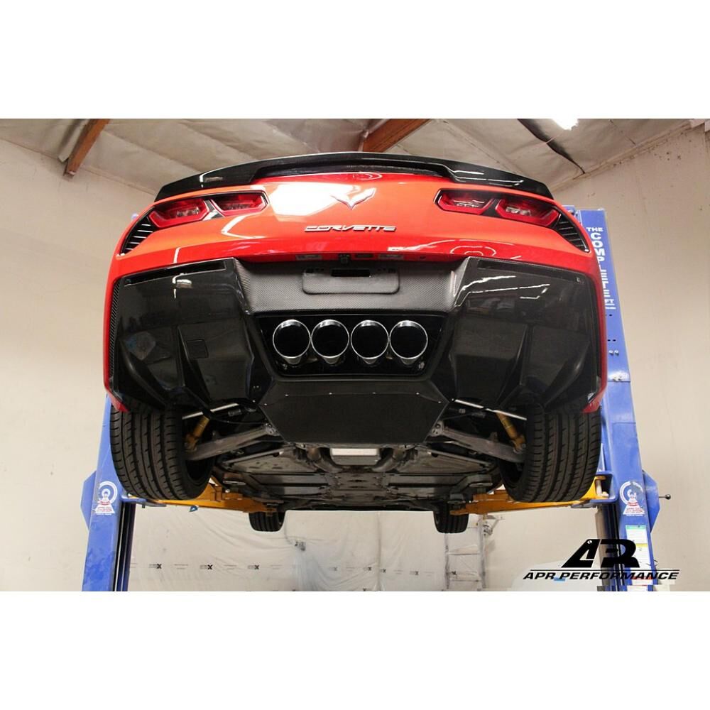 2014-2019 Chevy Corvette C7 Stingray & Z06 APR Carbon Fiber Rear Diffuser