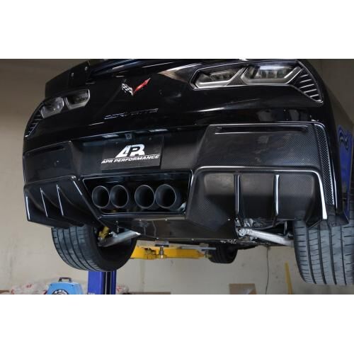 2014-2019 Chevy Corvette C7 APR Carbon Fiber Rear Diffuser With Undertray