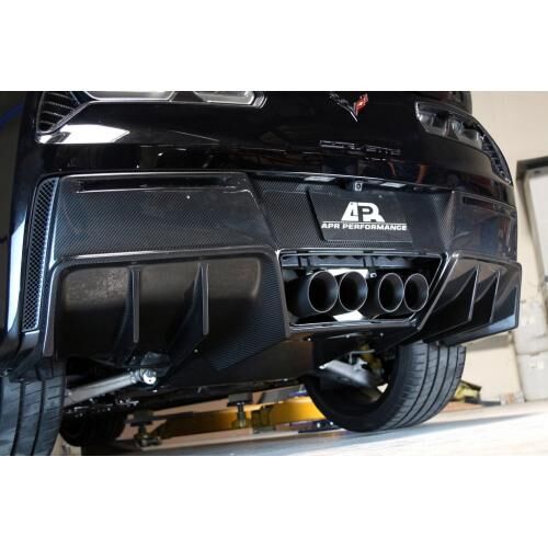 2014-2019 Chevy Corvette C7 APR Carbon Fiber Rear Diffuser With Undertray