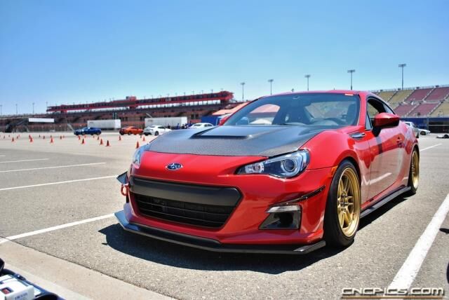 2013-2014 Scion FRS APR GT Bumper Carbon Fiber Canard Set